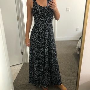 Free People floral maxi dress